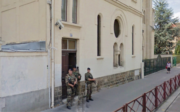 Versailles : il insulte et menace les militaires chargés de la protection de la synagogue 