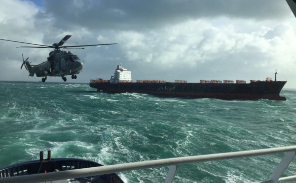 L'armateur d'un navire en difficulté au large du Havre mis en demeure par le préfet maritime