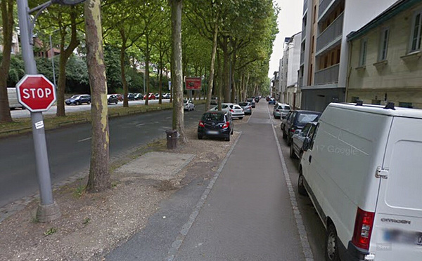 A Rouen, une portion des remparts s’effondre boulevard de Verdun : 14 logements sécurisés