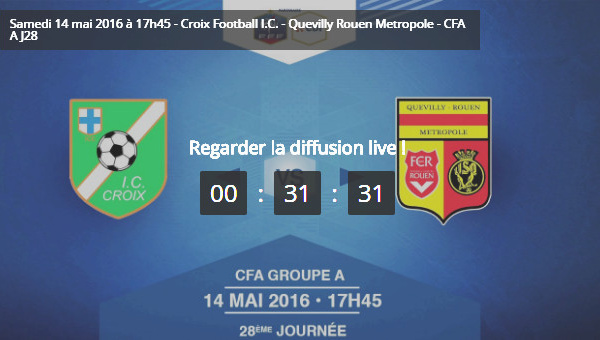 Football CFA : Quevilly-Rouen-Métropole joue la montée en National, ce soir dans le Nord