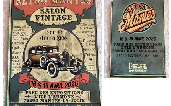 Rétro Mantes : le salon vintage revient en avril au parc des expositions