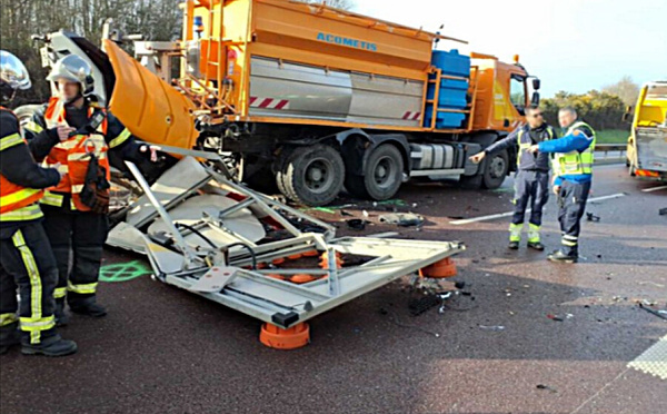 Chantiers routiers en Normandie : un mort et un blessé grave en une semaine