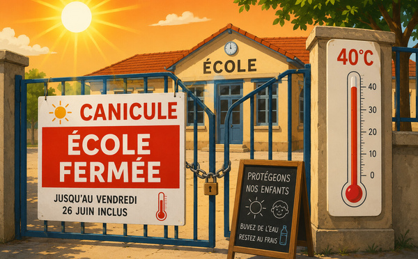 Canicule : les écoles d'Évreux resteront fermées jusqu'à vendredi