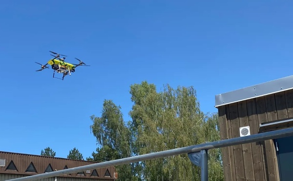 Une première en France : le SAMU du CHU de Rouen autorisé à déployer un drone défibrillateur en cas d'arrêt cardiaque