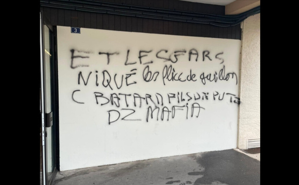Des inscriptions haineuses contre les forces de l'ordre à Gaillon : la mairie dépose plainte