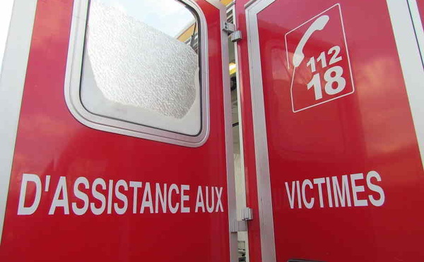 Daubeuf-Serville : une voiture fait des tonneaux sur la D926, deux personnes hospitalisées