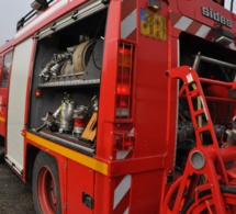 Barentin : violent incendie dans une ancienne filature, 50 pompiers à pied d'oeuvre