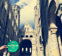 L’Abbaye de Jumièges (Seine-Maritime) vient d’obtenir 3 étoiles au Guide Vert Michelin 2017