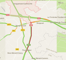 Eure : l'autoroute A 28 coupée dans le sens Alençon - Rouen à cause d'un accident de poids-lourd 