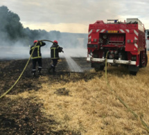Incendies dans l'Eure : 90 hectares de blé et de chaume emportés par les flammes à Irreville et Aviron  