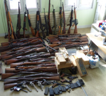 80 armes et 500 kg de munitions découverts au domicile d’un habitant de Notre-Dame-de-Gravenchon 