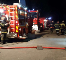Une maison ravagée par un incendie à Blainville-Crevon : les pompiers vont fouiller les décombres ce matin