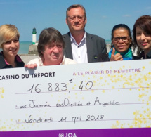 Jackpot. Elle mise 1,25€ et remporte plus de 16 000 € au Casino JOA du Tréport, en Seine-Maritime 