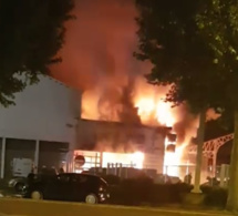 Seine-Maritime : violent incendie cette nuit dans l'enceinte de la concession automobile Opel à Rouen