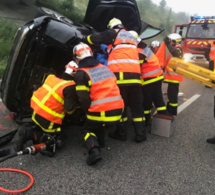Seine-Maritime : perte de contrôle sur l’A151 entre Rouen et Dieppe, le conducteur est blessé 