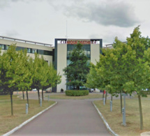Le bandeau métallique menaçait de tomber à la clinique Mathilde à Rouen