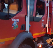 Eure : les ateliers de la société Euro poids lourds, à Broglie, ravagés par un violent incendie   