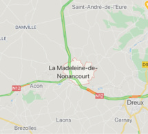 Eure : trois blessés dans un accident entre trois poids lourds à La Madeleine-de-Nonancourt