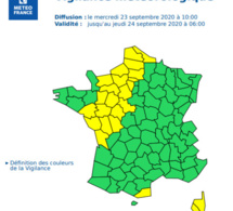 Météo : la Seine-Maritime placée en vigilance jaune pour un risque d'orages