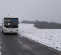 Neige dans l’Eure : le préfet interdit la circulation des transports scolaires le mercredi 10 février 