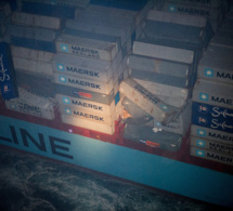 Le porte-conteneurs Maersk Salina est arrivé au Havre où sa cargaison va être vérifiée