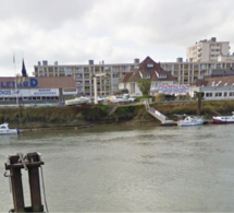 Rouen : amarré à un ponton, un bateau coule de manière inexpliquée dans le fleuve  