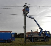 Vents violents : près de 2.000 clients privés d'électricité en Normandie