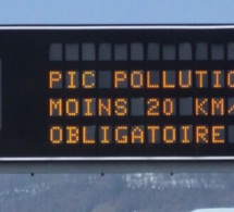 Pollution atmosphérique : la vitesse abaissée de 20 km/h ce vendredi en Île-de-France