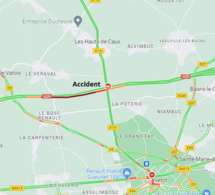 Accident sur l’A29 en Seine-Maritime : un 40 tonnes et deux véhicules impliqués dont un de la SAPN 