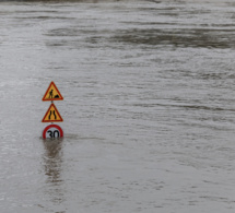 Inondations en Seine-Maritime : un bassin de rétention déborde à Saint-Léonard, près de Fécamp 
