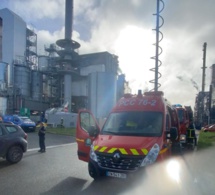 Seine-Maritime. Un incendie dans l'usine Biogys, près du Havre, mobilise 37 sapeurs-pompiers  