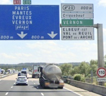A13 : les travaux de rénovation du viaduc de Criquebeuf (Eure) vont durer six mois 