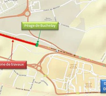 Travaux sur l'A13 : circulation perturbée à la barrière de péage de Mantes-Buchelay
