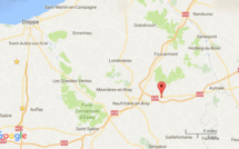 Seine-Maritime : un motard de la gendarmerie blessé dans un accident de la route à Mortemer