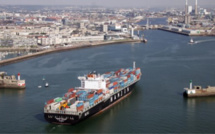 Port du Havre : un étrange produit s'écoulait de conteneurs, les pompiers interviennent 