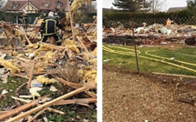 Eure : explosion d'une maison à Richeville, pas de blessé. 40 sapeurs-pompiers sur place