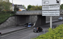 Véhicule en feu sur la Sud III à Grand-Quevilly : important bouchon en direction de Paris