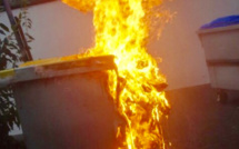 Rouen : il incendie sept poubelles avenue Champlain et tente de brûler une cabine téléphonique