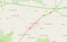 Eure : trois véhicules impliqués dans un accident, la RN 12 coupée à Armentières-sur-Avre