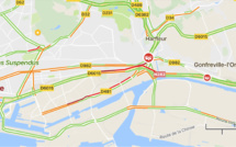Camion couché près du stade Océane au Havre : la mairie recommande de passer par la ville haute 