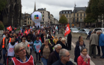 Fonction publique : plusieurs milliers de manifestants en Seine-Maritime 