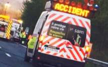 Camion couché sur l'A 13 dans les Yvelines : circulation très perturbée en direction de la Normandie 