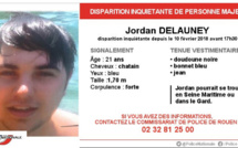 Rouen : le corps de Jordan Delauney retrouvé sans vie plus d'un mois après sa disparition