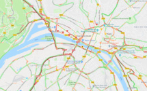Manifestation des dockers et cheminots : circulation très difficile ce matin à Rouen