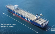 Le plus grand porte-conteneurs au monde inauguré au Havre jeudi 6 septembre