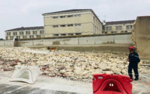 Yvelines : un mur d'enceinte extérieur de la prison de Poissy s'effondre 
