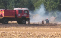 Trois incendies mobilisent les sapeurs-pompiers de l’Eure : 21 ha de chaume partis en fumée 