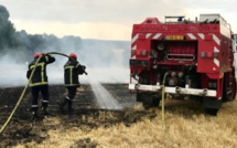 Violent incendie dans l’Eure : quatre maisons évacuées, 15 ha de chaume et un véhicule brûlés