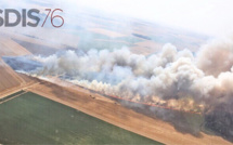 Impressionnants incendies en Seine-Maritime : 350 sapeurs-pompiers engagés en pleine canicule