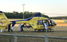 Un motard, victime d’un accident dans l’Eure, héliporté vers le CHU de Rouen, en urgence absolue